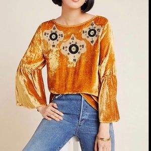 Anthropologie Seen Worn Kept Carina Top